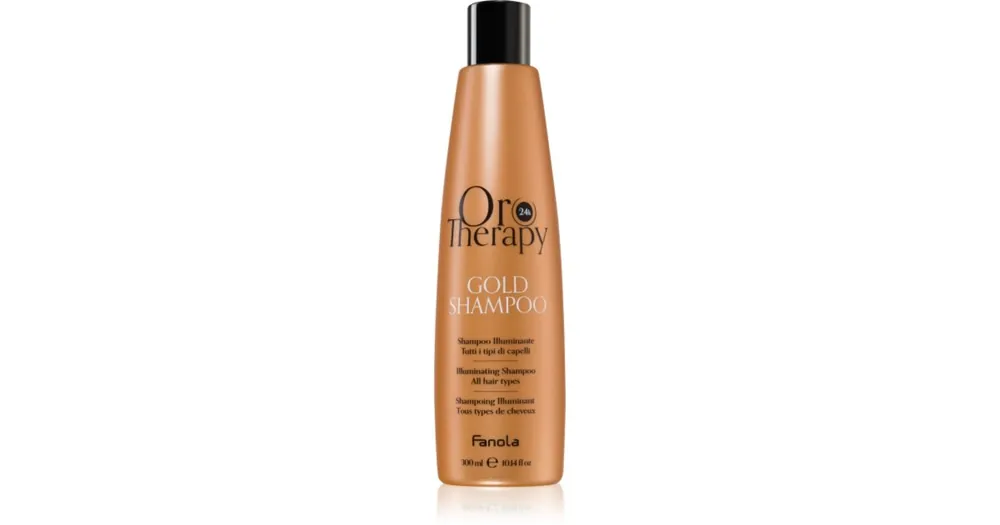 FanolaOro Therapy Gold Shampoo hidratáló sampon 24 karátos arannyal Vedd meg most