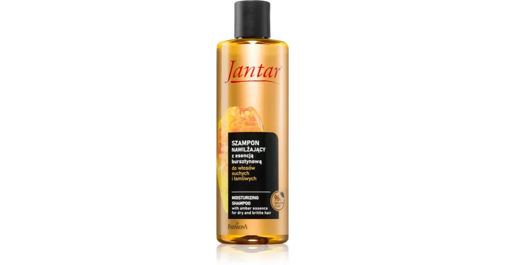 Bestseller FarmonaJantar Amber Essence hidratáló sampon száraz hajra