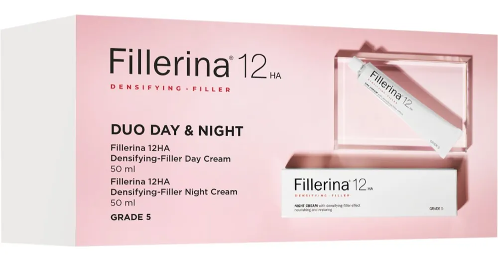 FillerinaDensifying Filler Grade 5 arcápoló szett a ráncok ellen Biztonságos vásárlás