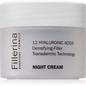 Bestseller FillerinaEveryday Formula Night Cream éjszakai krém hialuronsavval