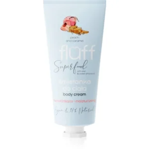 Alacsony ár FluffSuperfood Peach & Caramel hidratáló testkrém