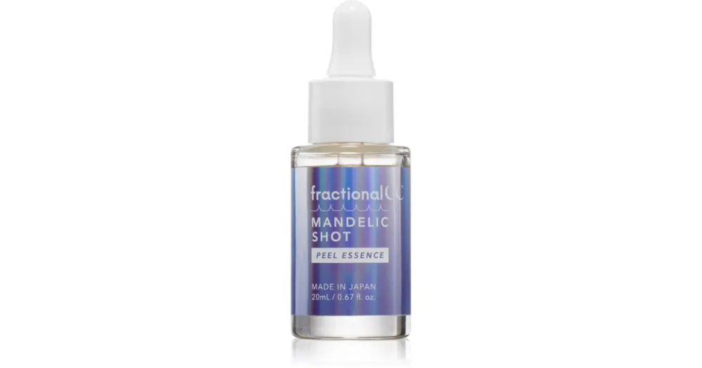 fractional CCMandelic Shot Peel Essence peeling esszencia az élénk és kisimított arcbőrért Gyors kiszállítás