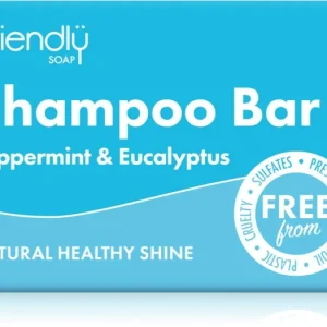 Ajánlat Friendly SoapNatural Shampoo Bar Peppermint & Eucalyptus természetes szappan hajra