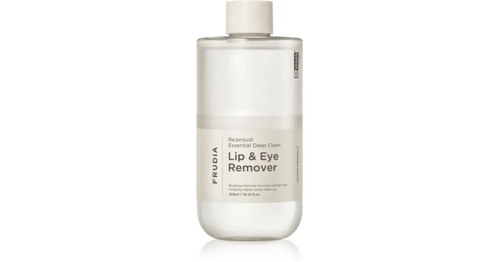 FrudiaRe proust Essential Deep Clean kétfázisú sminklemosó az érzékeny arcbőrre Alacsony ár