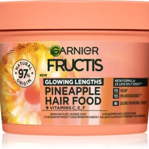 Utolsó esély GarnierFructis Pineapple Hair Food haj maszk a töredezett hajvégekre