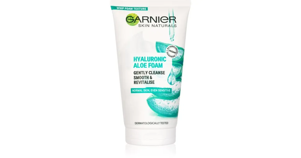 Kihagyhatatlan ajánlat GarnierHyaluron + Hyaluronic Aloe tisztító hab