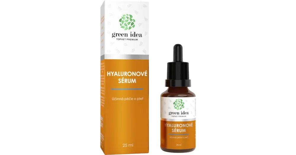 Green IdeaTopvet premium herbal teas Hyaluronové sérum arcápolás Különleges ajánlat