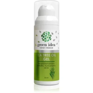 Árcsökkenés Green IdeaTea Tree Oil gél a problémás bőrre