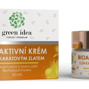 Azonnal elérhető Green IdeaBioaktivní krém s 24 karátovým zlatem exkluzív ápolás érett bőrre