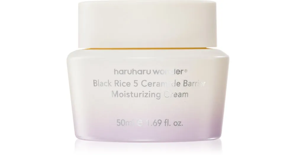 Ajánlat Haruharu WonderBlack Rice 5 Ceramide Barrier Moisturizing Cream intenzíven tápláló krém a bőrréteg megújítására