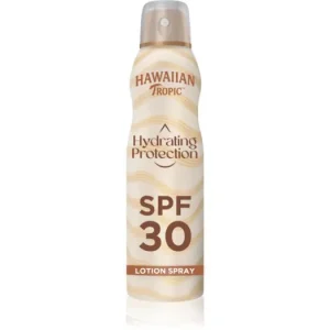 Különleges ajánlat Hawaiian TropicHydrating Protection Lotion Spray napozó spray SPF 30