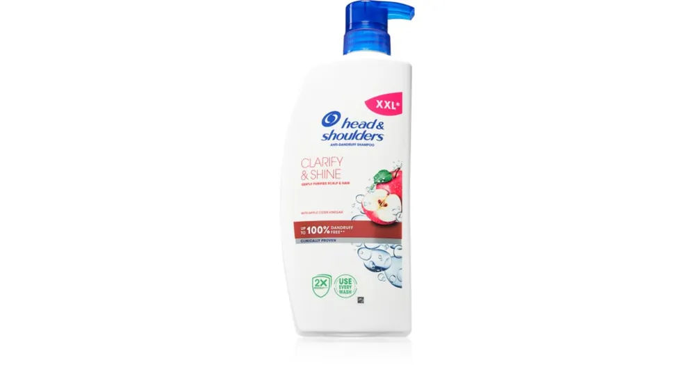 Head & ShouldersClarify&Shine Apple Cider korpásodás elleni sampon Expressz kézbesítés