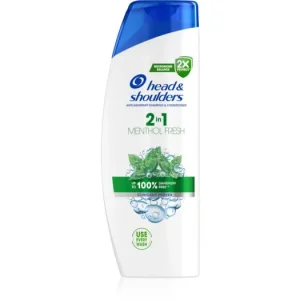 Nézd meg most Head & ShouldersMenthol Fresh 2in1 sampon és kondicionáló 2 in1 korpásodás ellen