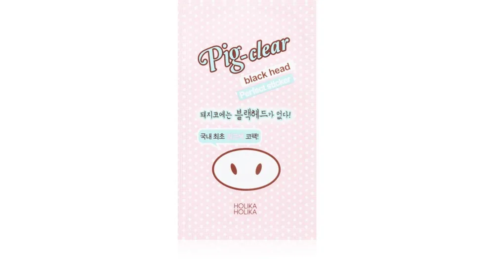 Ne maradj le Holika HolikaPig Nose Perfect sticker tisztító tapasz az orr eltömődött pórusaira