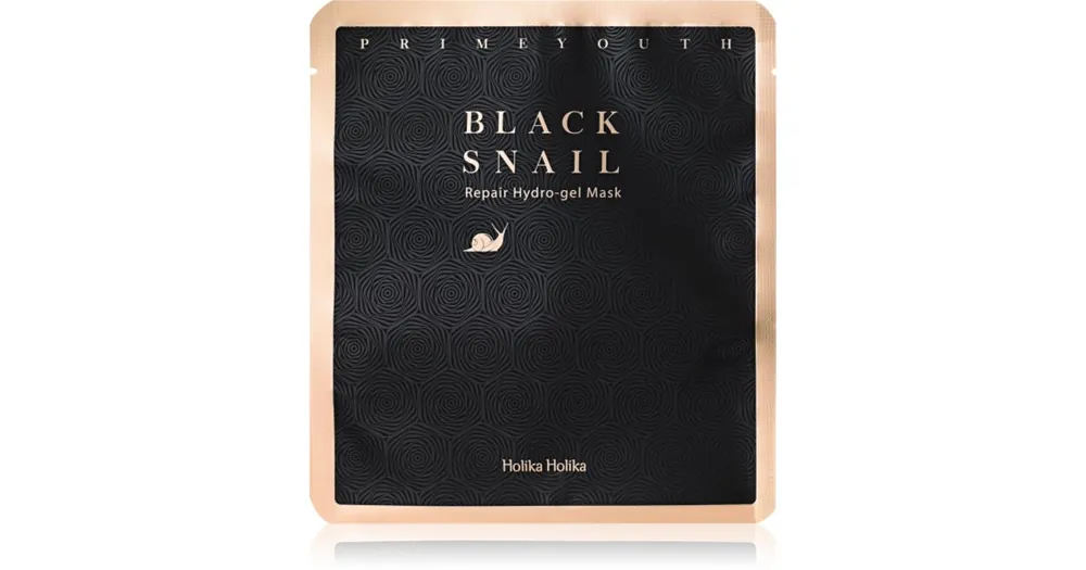 Kedvezményes ár Holika HolikaPrime Youth Black Snail intenzív hidrogélmaszk