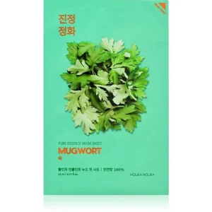 Holika HolikaPure Essence Mugwort arcmaszk nyugtató hatással Árengedmény
