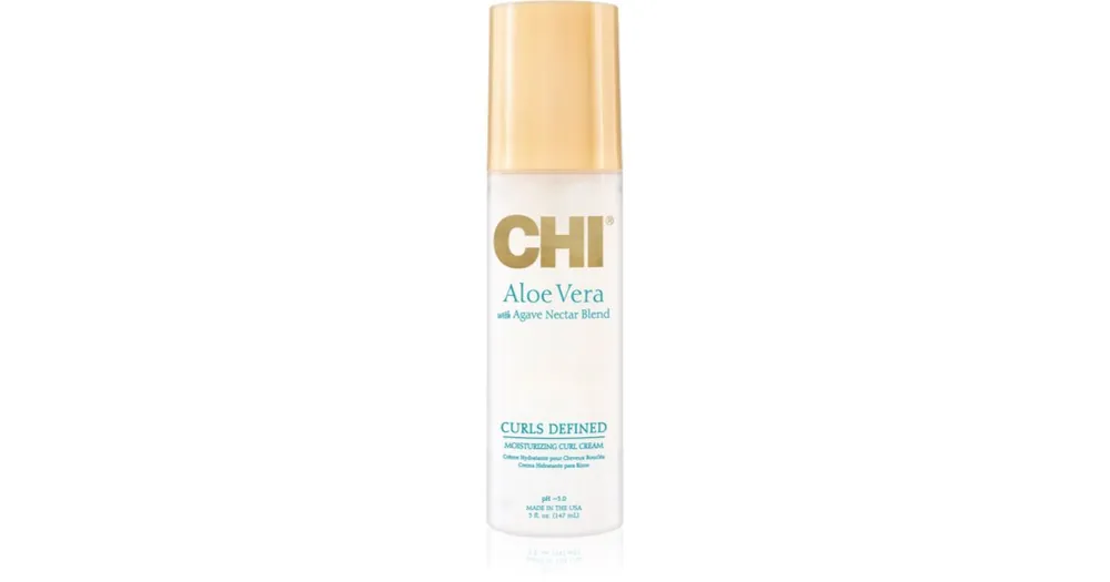 Expressz kézbesítés CHIAloe Vera Moisturizing Curl Cream leöblítést nem igénylő spray a hullámos és göndör hajra