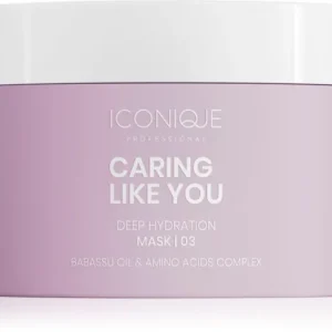 ICONIQUE ProfessionalCARING LIKE YOU Deep Hydration mélyhidratáló maszk száraz és sérült hajra Különleges ajánlat