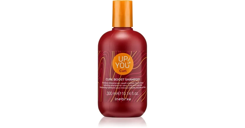 Biztonságos fizetés InebryaUp To You Curl Boost Shampoo hidratáló sampon a hullámos és göndör hajra