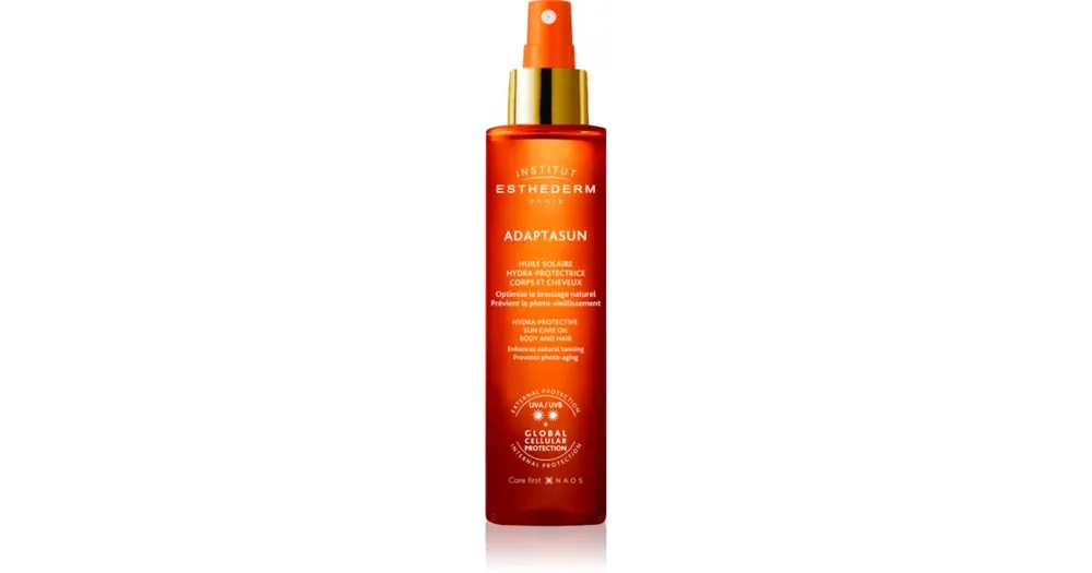 Népszerű Institut EsthedermAdaptasun Sun Care Oil napolaj testre és hajra közepes UV védelemmel