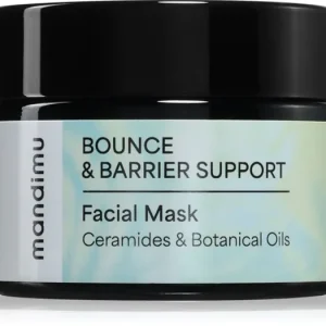 Árcsökkenés Jíme zdravěMandimu Bounce & Barrier Support Facial Mask intenzív hidratáló maszk hialuronsavval