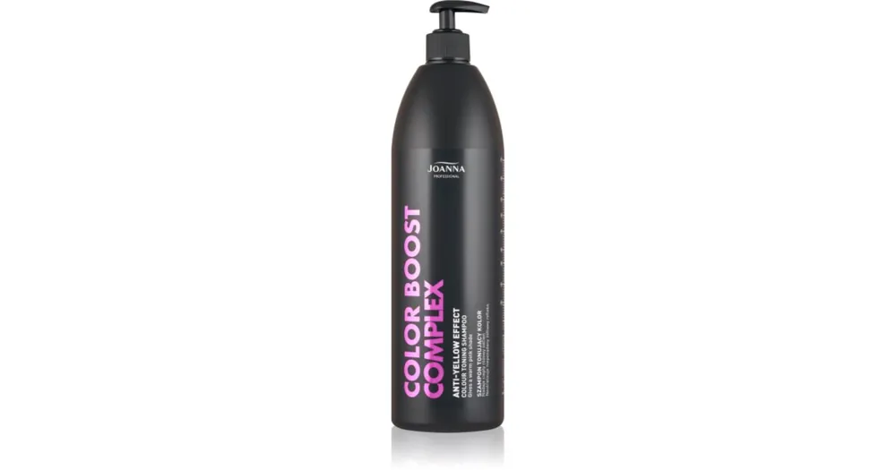 JoannaProfessional Color Boost Complex sampon a sárga tónusok neutralizálására Ajánlat