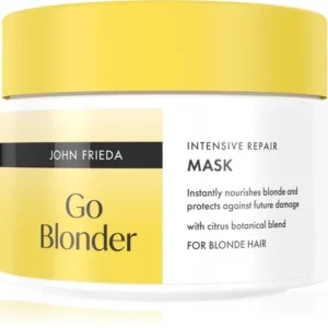 Alacsony ár John FriedaGo Blonder Intensive Repair Mask intenzív regeneráló maszk szőke hajra
