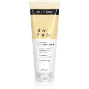John FriedaSheer Blonde Brightening Conditioner élénkítő kondicionáló szőke hajra Azonnali szállítás
