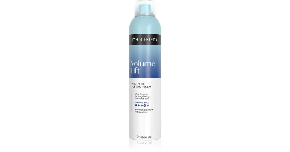 Outlet John FriedaVolume Lift Hold the Lift Hairspray hajlakk a formáért és a fixálásért