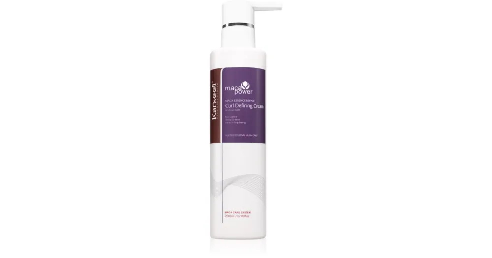 Kedvezményes ár KarseellRepair Curl Defining Cream kontúrozó krém göndör hajra
