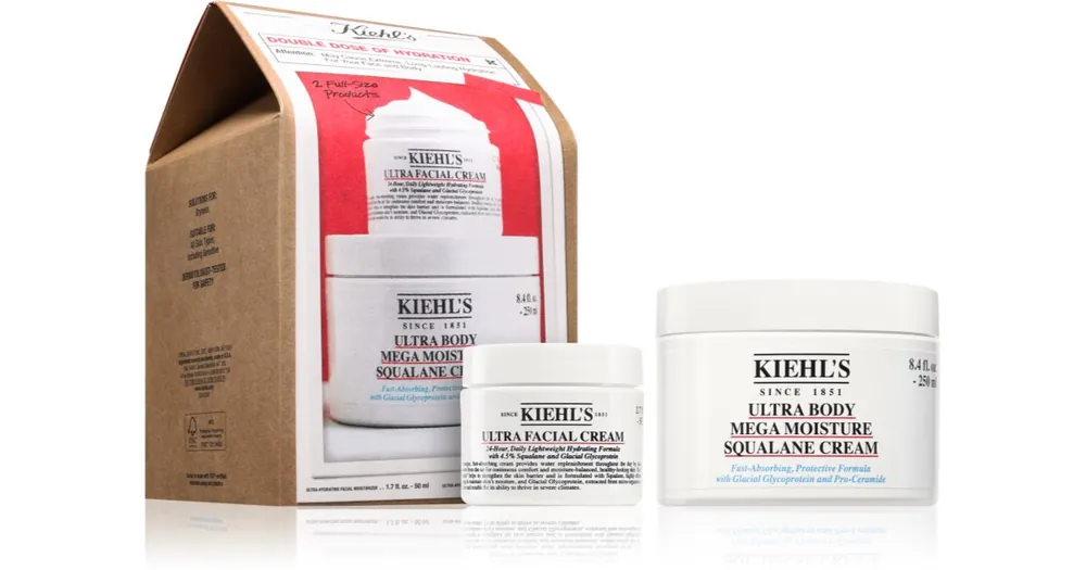 Legjobb ár Kiehl‘sUltra Facial Cream ajándékszett hölgyeknek