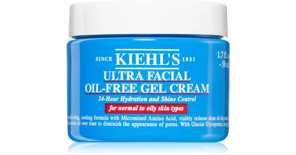 Kiehl‘sUltra Facial Oil-Free Gel Cream hidratáló ápolás normál és zsíros bőrre Szuper akció