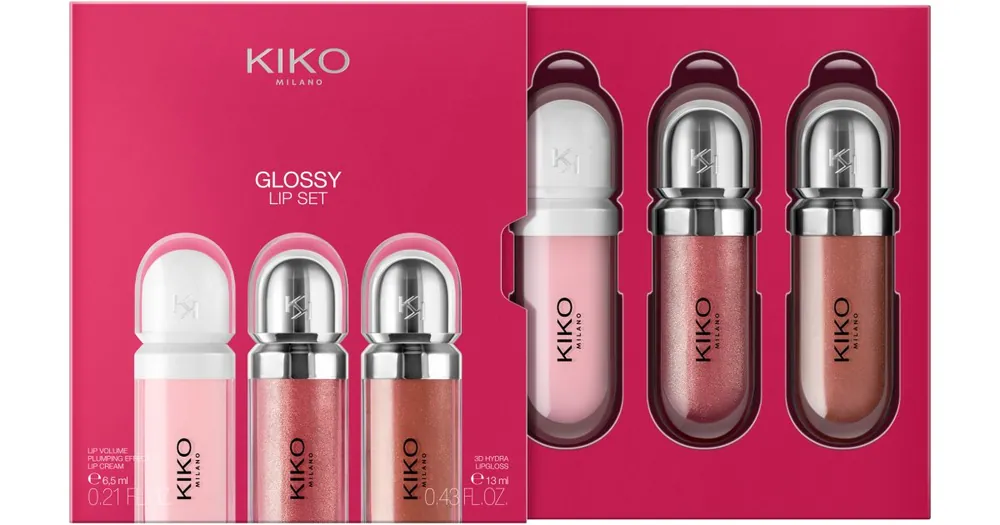 Különleges ajánlat KIKO MilanoGlossy Lip Set ajakápoló készlet