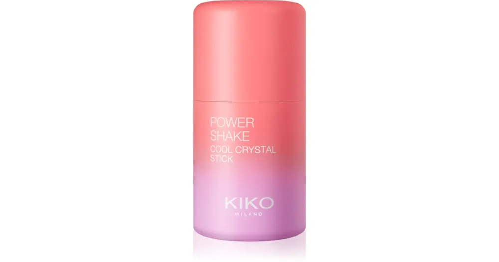 Legnépszerűbb KIKO MilanoPower Shake Cool Crystal Stick bőrélénkítő ceruza az arcra és a szemekre