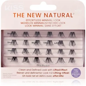 Akció KISSThe New Natural Effortless Minimal Look Csomómentes elválasztott szempillák
