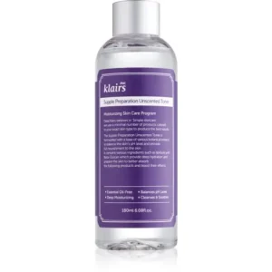 Vedd meg most KlairsSupple Preparation Unscented Toner hidratáló tonik a bőr pH-értékének kiegyensúlyozására parfümmentes