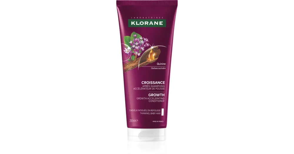 KloraneQuinine Growth Accelerating Conditioner kondicionáló a haj növekedéséért és megerősítéséért a hajtövektől kezdve Szuper akció
