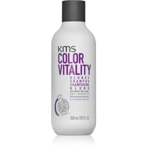 Kedvezmény KMSColor Vitality Blonde Shampoo sampon szőke hajra