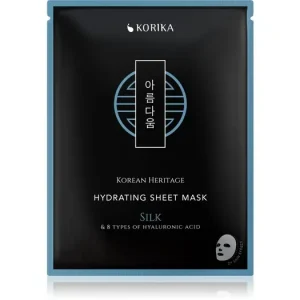Expressz szállítás KORIKAKorean Heritage Silk & 8 Types of Hyaluronic Acid Hydrating Sheet Mask hidratáló gézmaszk