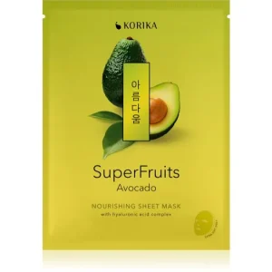 KORIKASuperFruits Avocado - Nourishing Sheet Mask tápláló gézmaszk Szuper akció