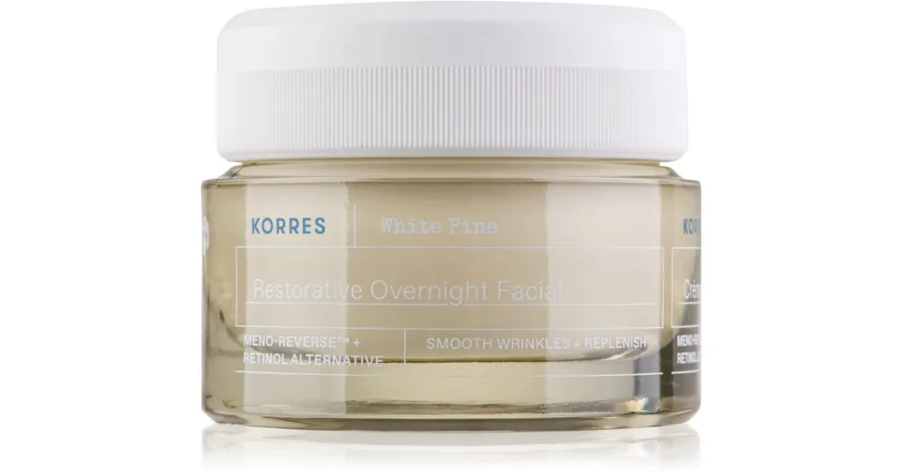 KorresWhite Pine Meno-Reverse™ intenzív fiatalító éjszakai krém a mély ráncokra Olcsó