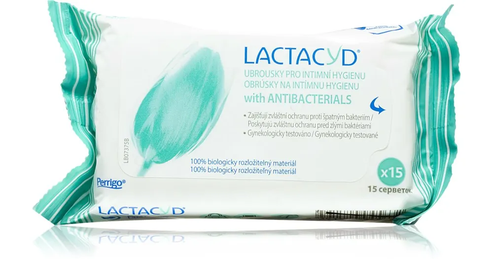 Kedvezmény LactacydPharma papírtörlők az intim higiéniához