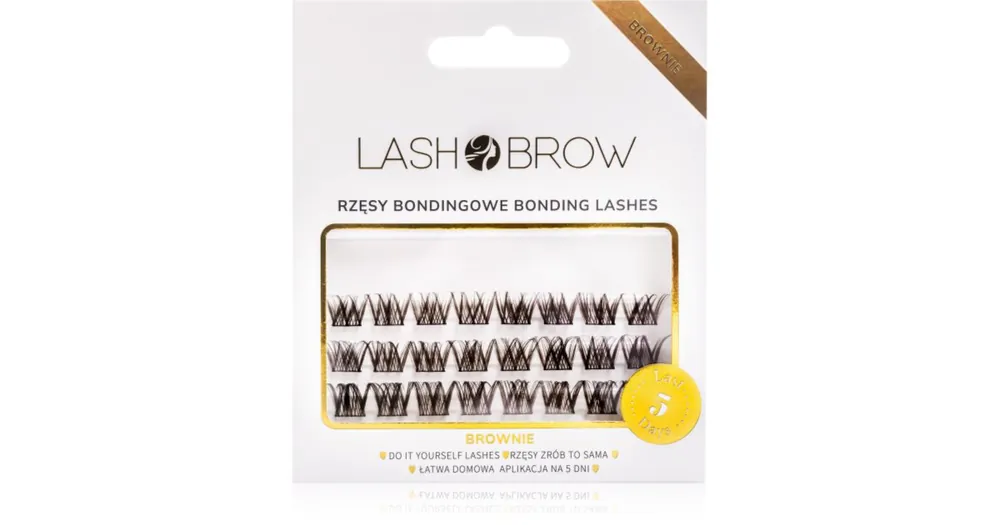 Szezonális akció Lash BrowBonding Eyelashes ragasztható tincses műszempillák
