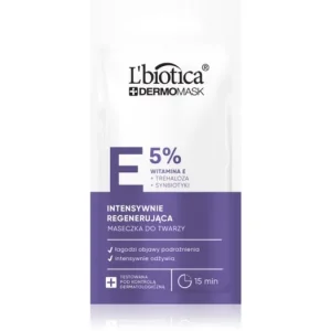 Ne maradj le L’bioticaDermoMask E 5% intenzív regeneráló maszk az arcra