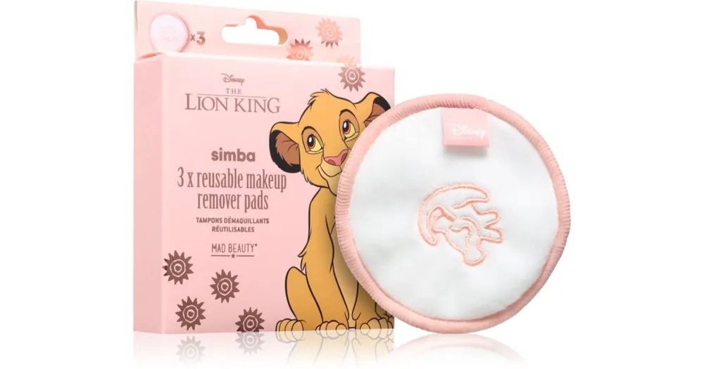 Újdonság Mad BeautyLion King Simba sminkelmosó korong