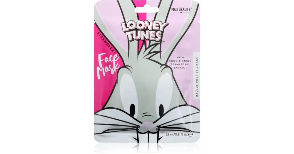 Ajánlat Mad BeautyLooney Tunes Bugs Bunny hidratáló gézmaszk revitalizáló hatású