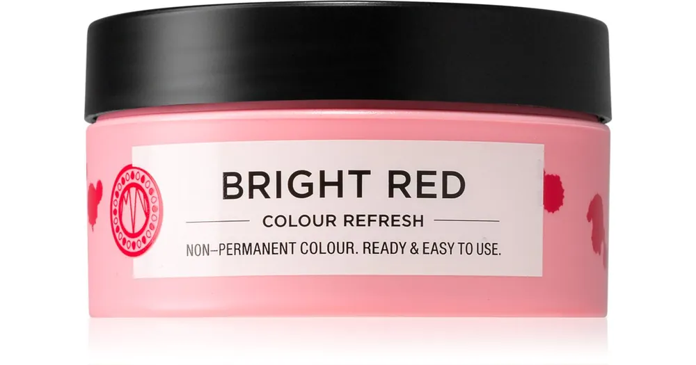 Expressz kézbesítés Maria NilaColour Refresh Bright Red gyengéd tápláló maszk tartós színes pigmentekkel