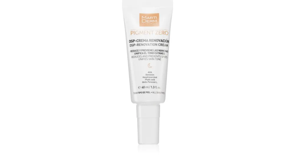 MartiDermPigment Zero DSP-Cream éjszakai krém a pigment foltok ellen Exkluzív ajánlat