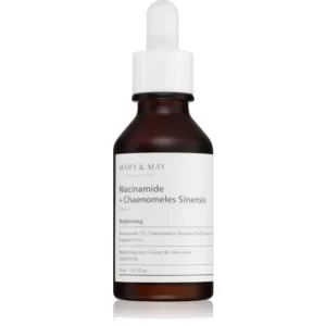 Árengedmény Mary&MayNiacinamide + Chaenomeles Sinensis regeneráló és élénkítő szérum a bőrréteg megújítására