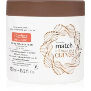 oBoticárioMatch. Science of Curves leöblítést nem igénylő ápolás a könnyű kifésülésért Prémium